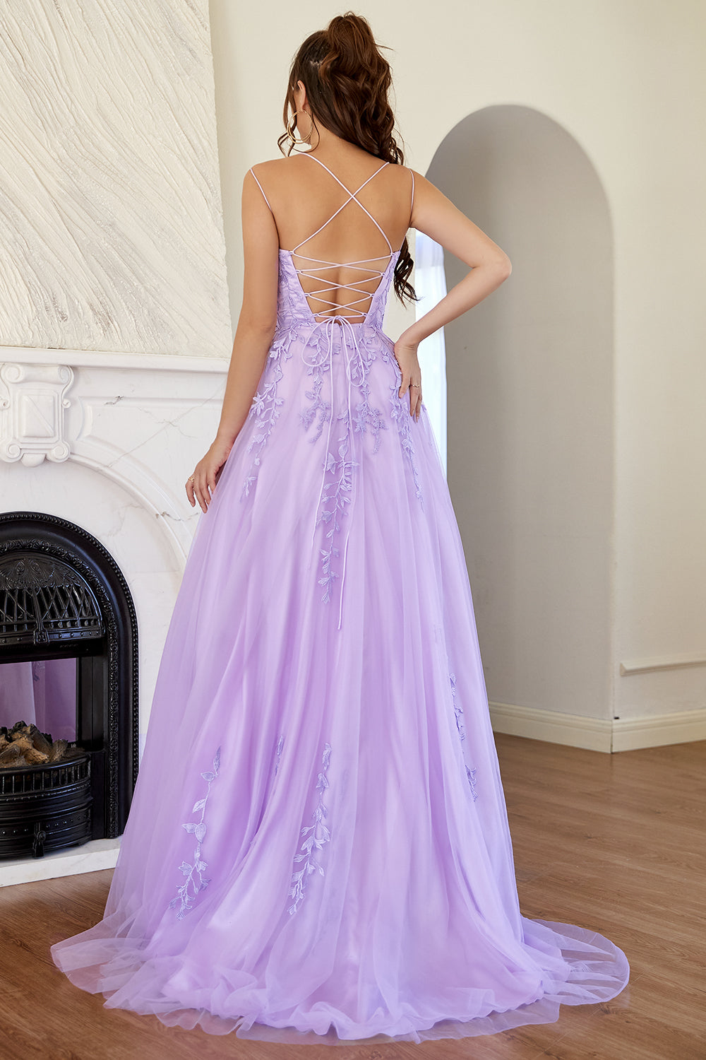 lavender dress for women